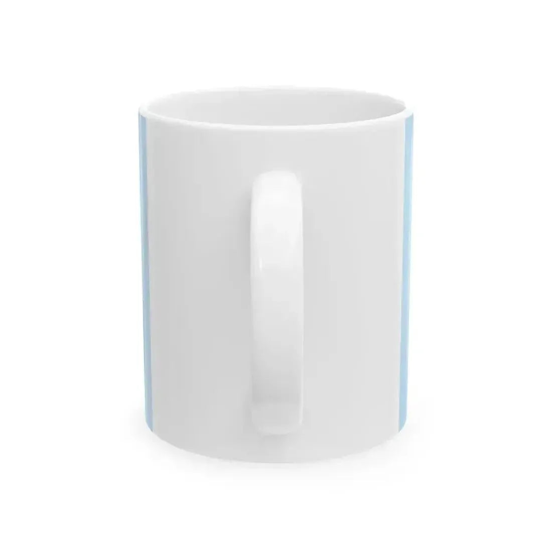 Flag of Bayanzurkh district Ulaanbaatar (Mongolia) White Coffee Mug - Go Mug Yourself