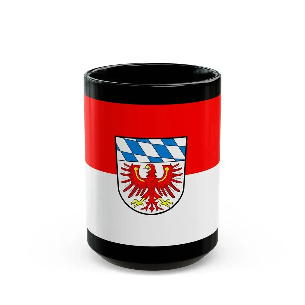 Flag of Bayreuth Germany - Black Coffee Mug 15oz - Go Mug Yourself