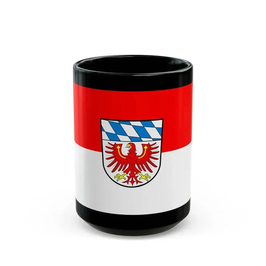 Flag of Bayreuth Germany - Black Coffee Mug 15oz - Go Mug Yourself