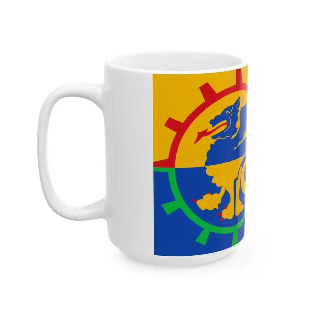 Flag of Beesel (Netherlands) White Coffee Mug - Go Mug Yourself