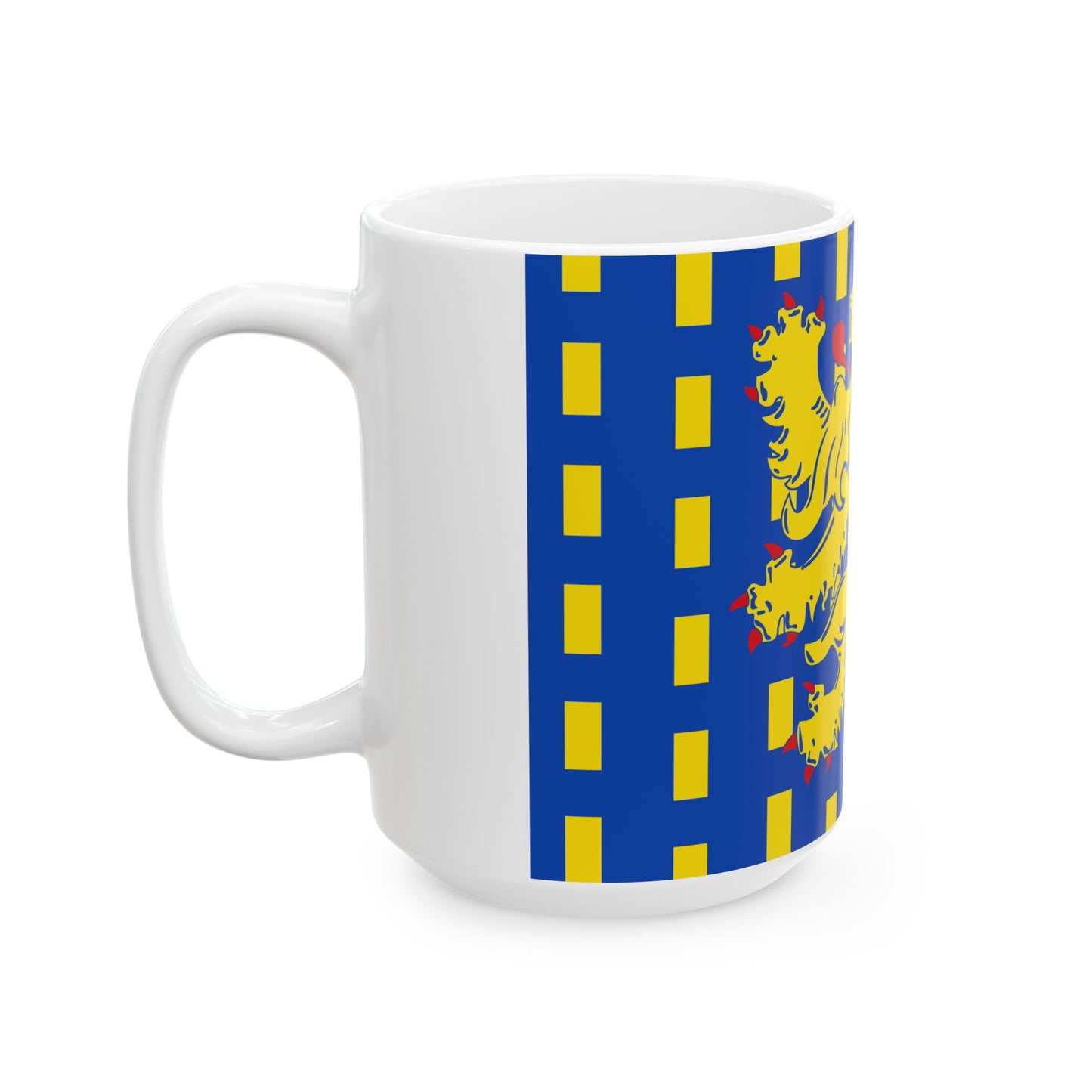 Flag of Bekkevoort (Belgium) White Coffee Mug-Go Mug Yourself