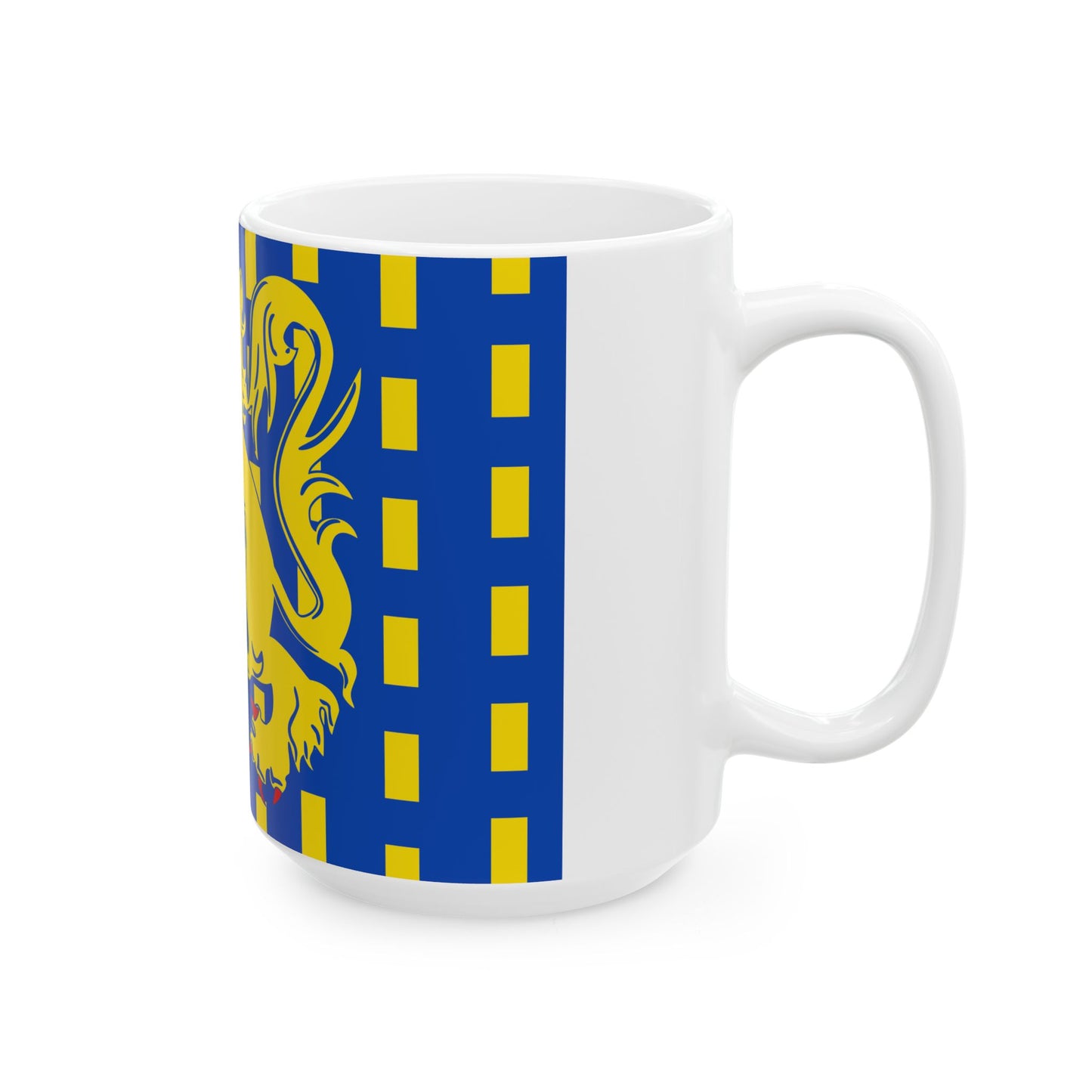 Flag of Bekkevoort (Belgium) White Coffee Mug-Go Mug Yourself