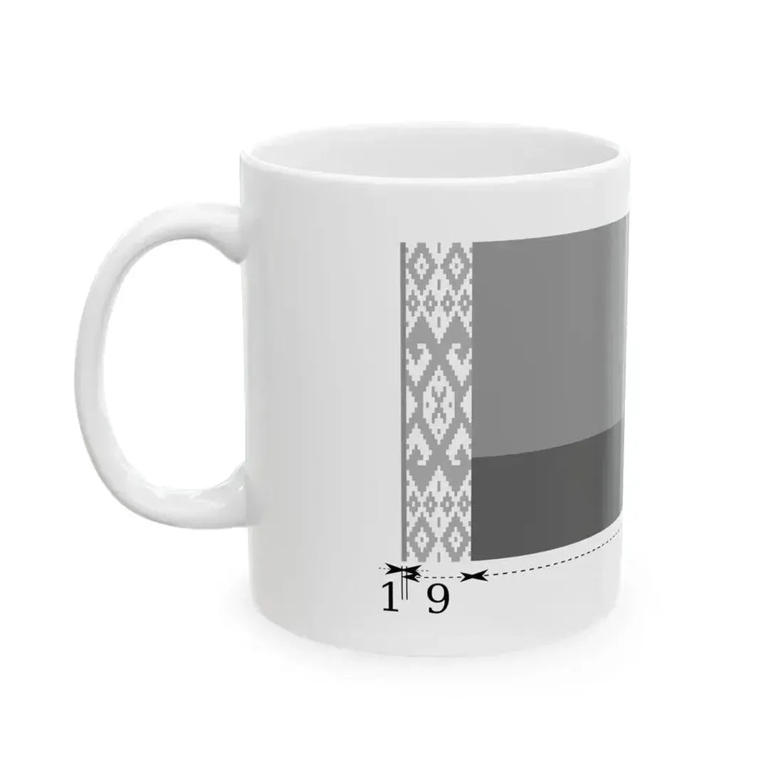 Flag of Belarus 2012 Construction (Belarus) White Coffee Mug - Go Mug Yourself