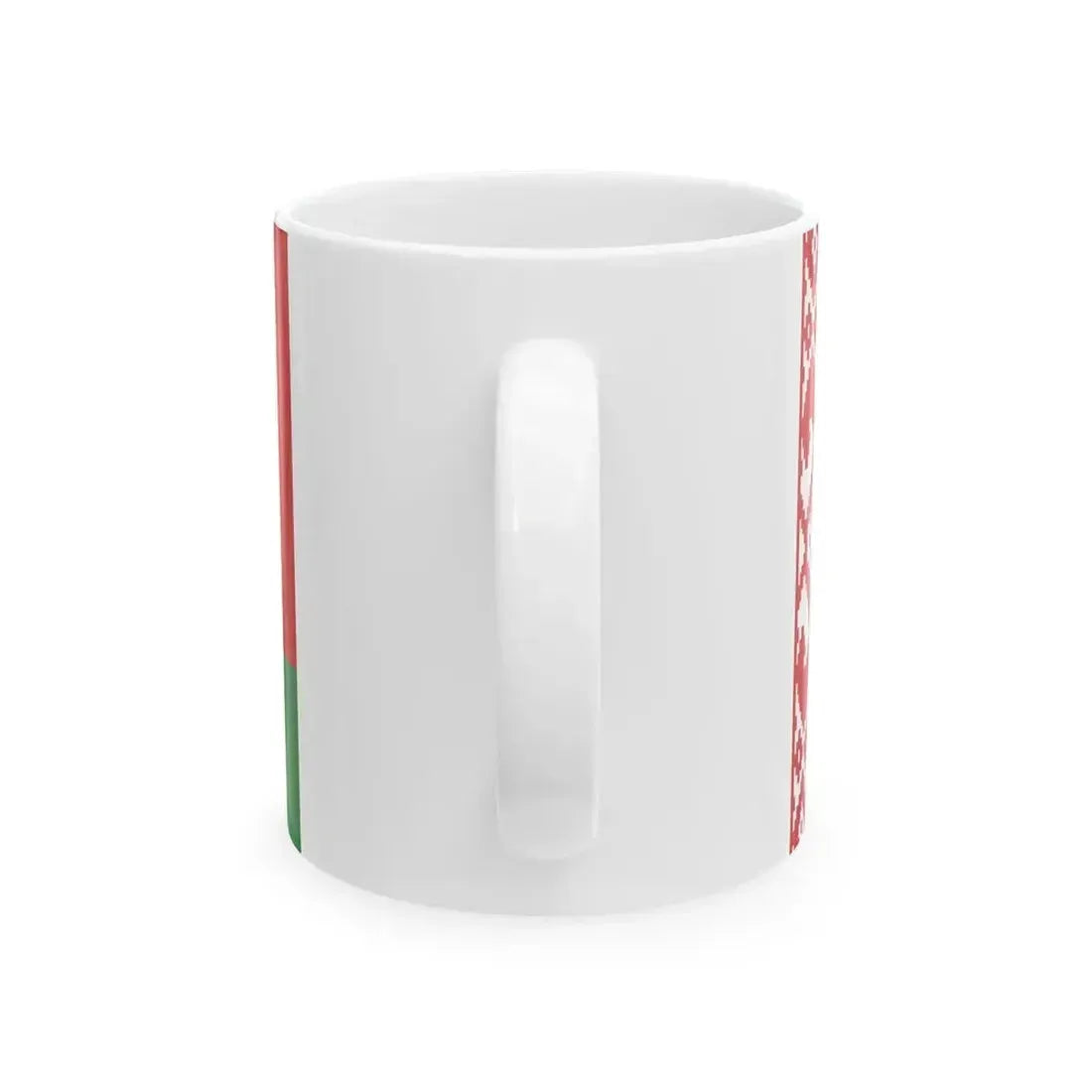 Flag of Belarus 3-2 (Belarus) White Coffee Mug - Go Mug Yourself