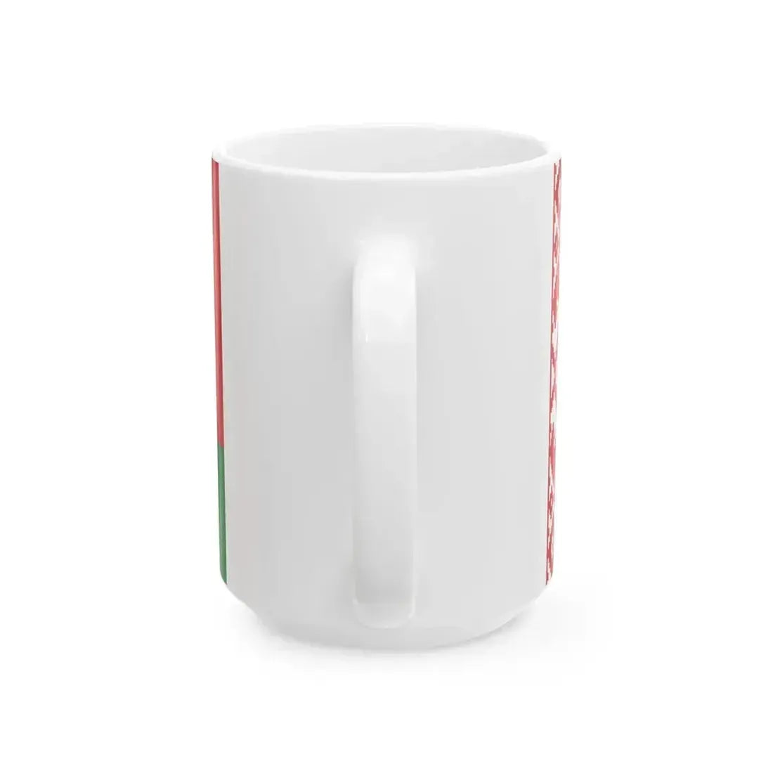 Flag of Belarus 3-2 (Belarus) White Coffee Mug - Go Mug Yourself