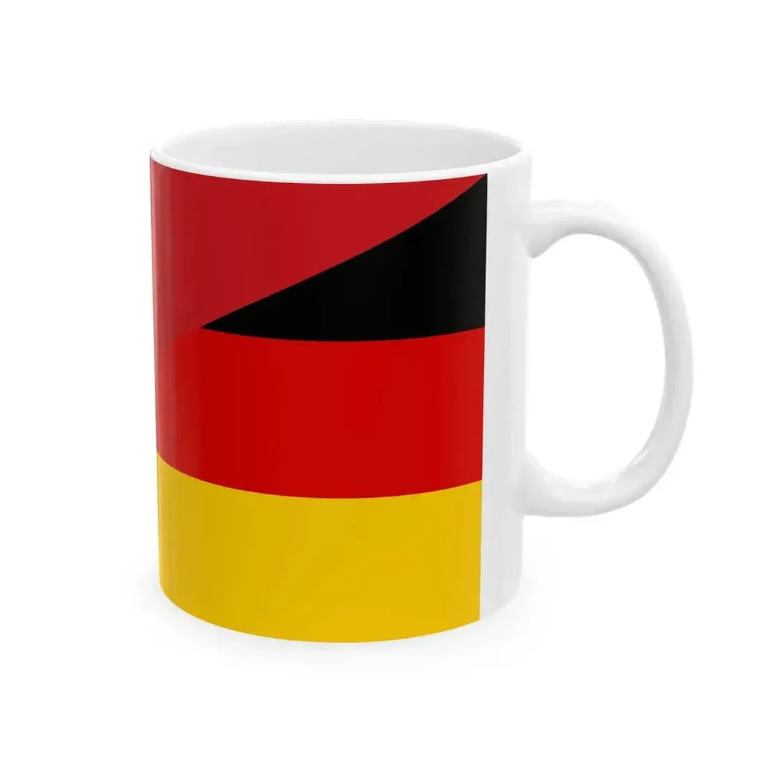 Flag of Belarus and Germany (Belarus) White Coffee Mug - Go Mug Yourself