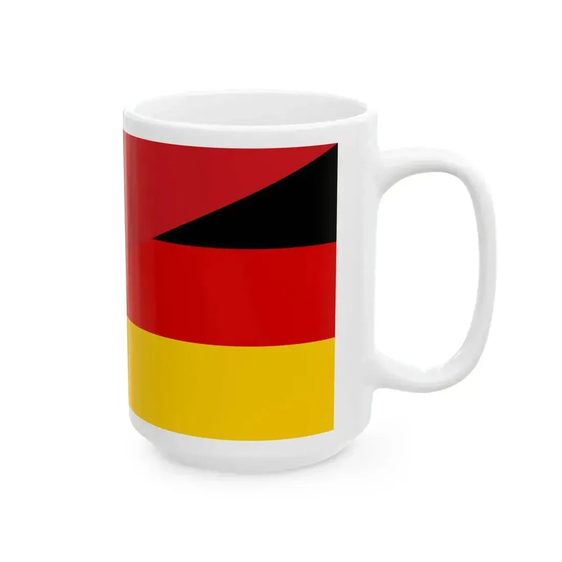 Flag of Belarus and Germany (Belarus) White Coffee Mug - Go Mug Yourself