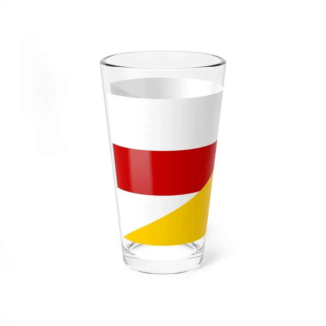 Flag of Belarus and Ukraine Old (Ukraine) Pint Glass 16oz - Go Mug Yourself