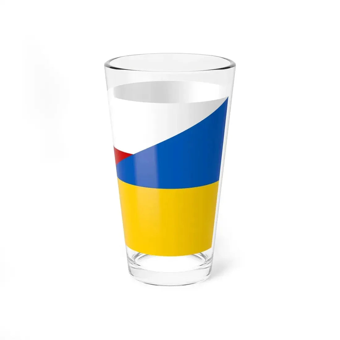 Flag of Belarus and Ukraine Old (Ukraine) Pint Glass 16oz - Go Mug Yourself