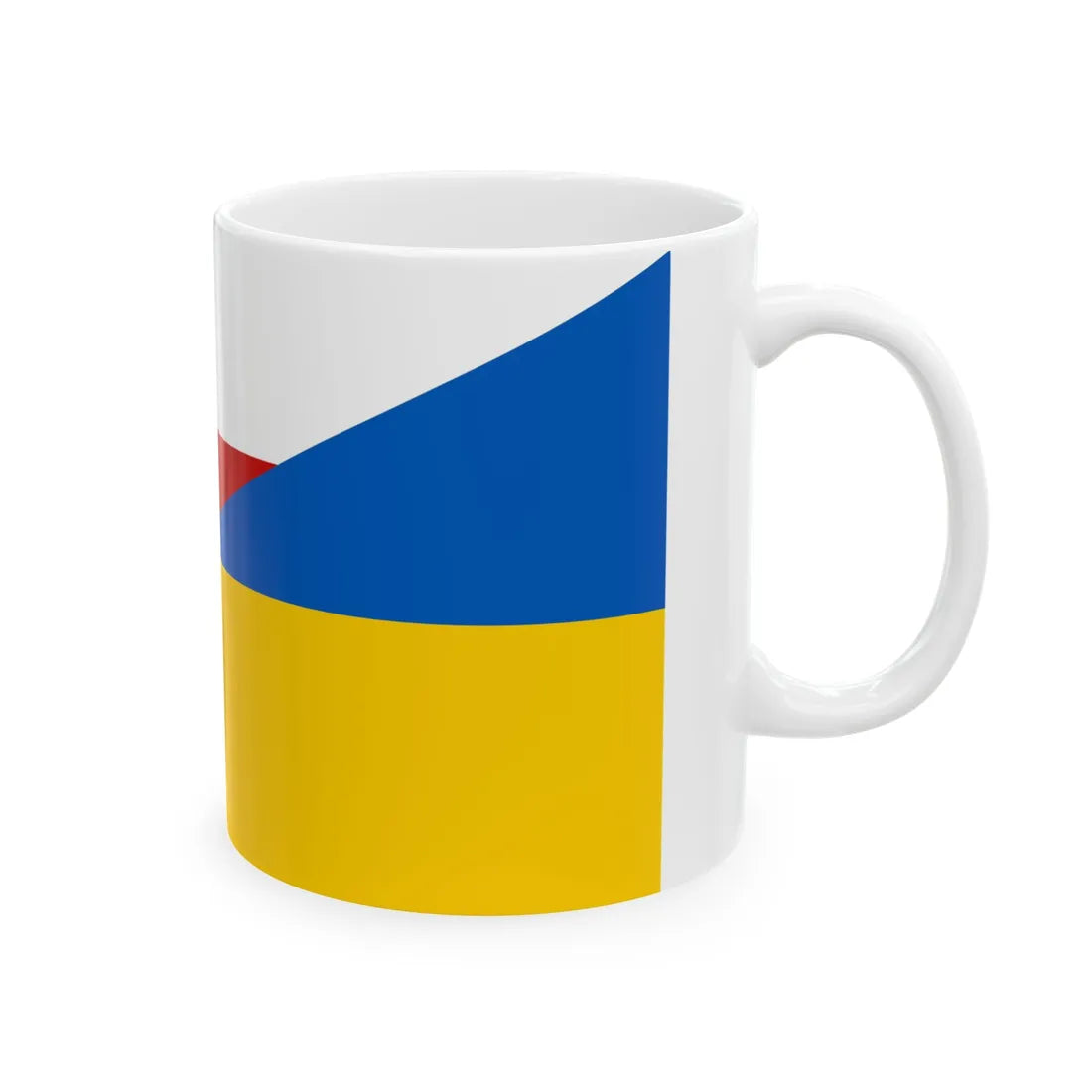 Flag of Belarus and Ukraine Old (Ukraine) White Coffee Mug - Go Mug Yourself