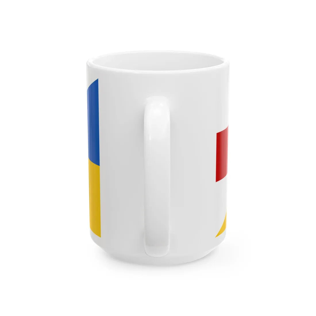 Flag of Belarus and Ukraine Old (Ukraine) White Coffee Mug - Go Mug Yourself