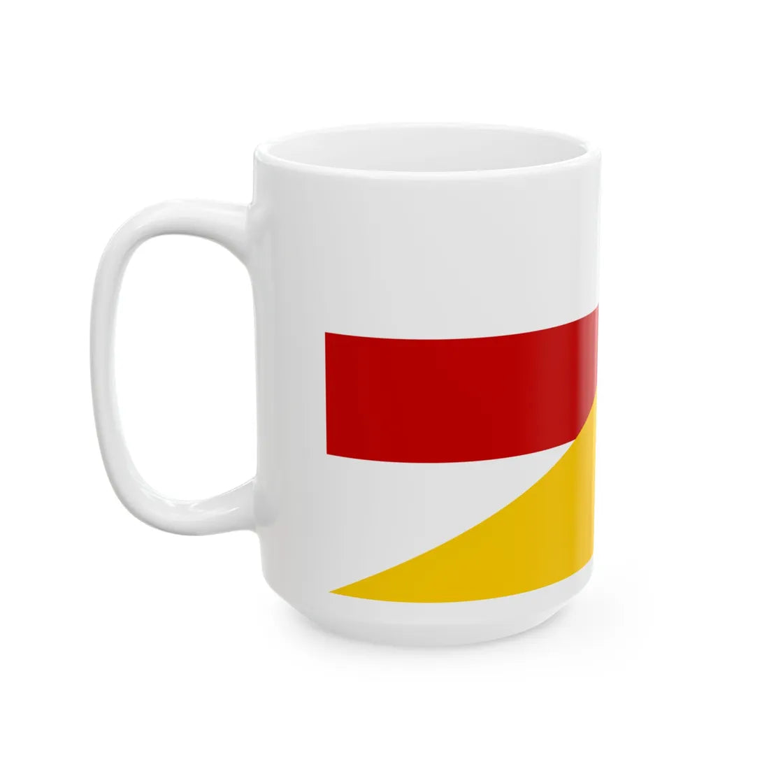 Flag of Belarus and Ukraine Old (Ukraine) White Coffee Mug - Go Mug Yourself