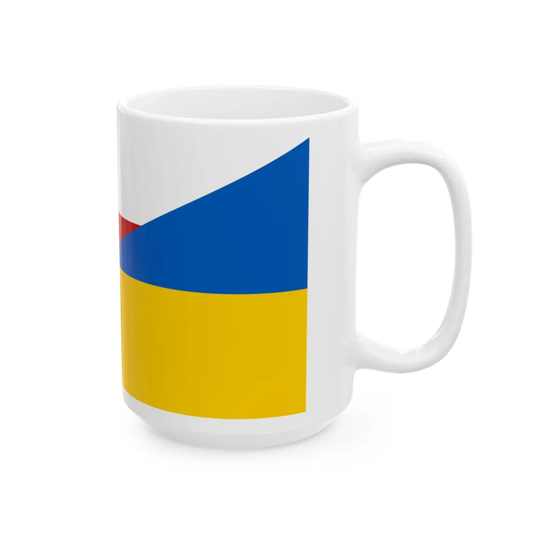 Flag of Belarus and Ukraine Old (Ukraine) White Coffee Mug - Go Mug Yourself