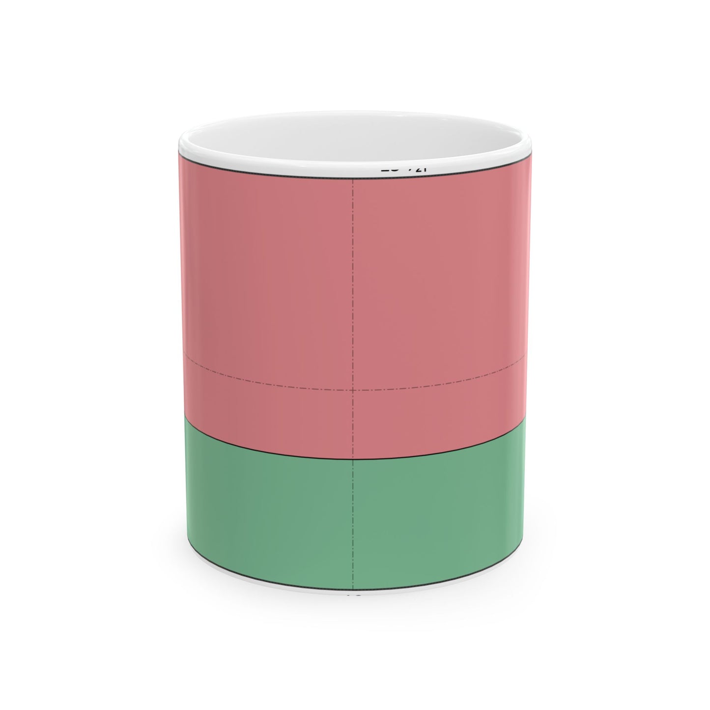 Flag of Belarus construction sheet (Belarus) White Coffee Mug-11oz-Go Mug Yourself