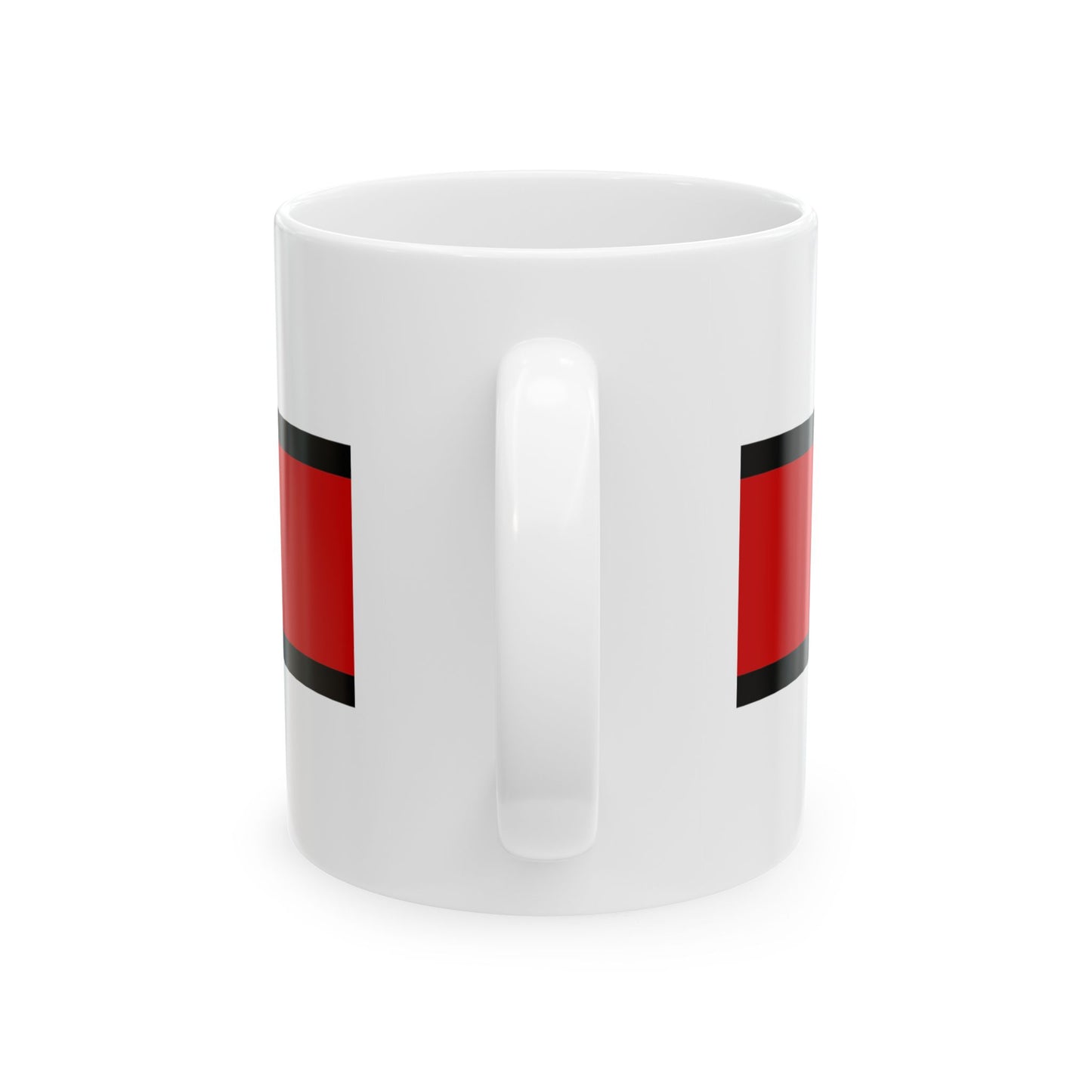 Flag of Belarus government in exile 1919-1925 (Belarus) White Coffee Mug-Go Mug Yourself