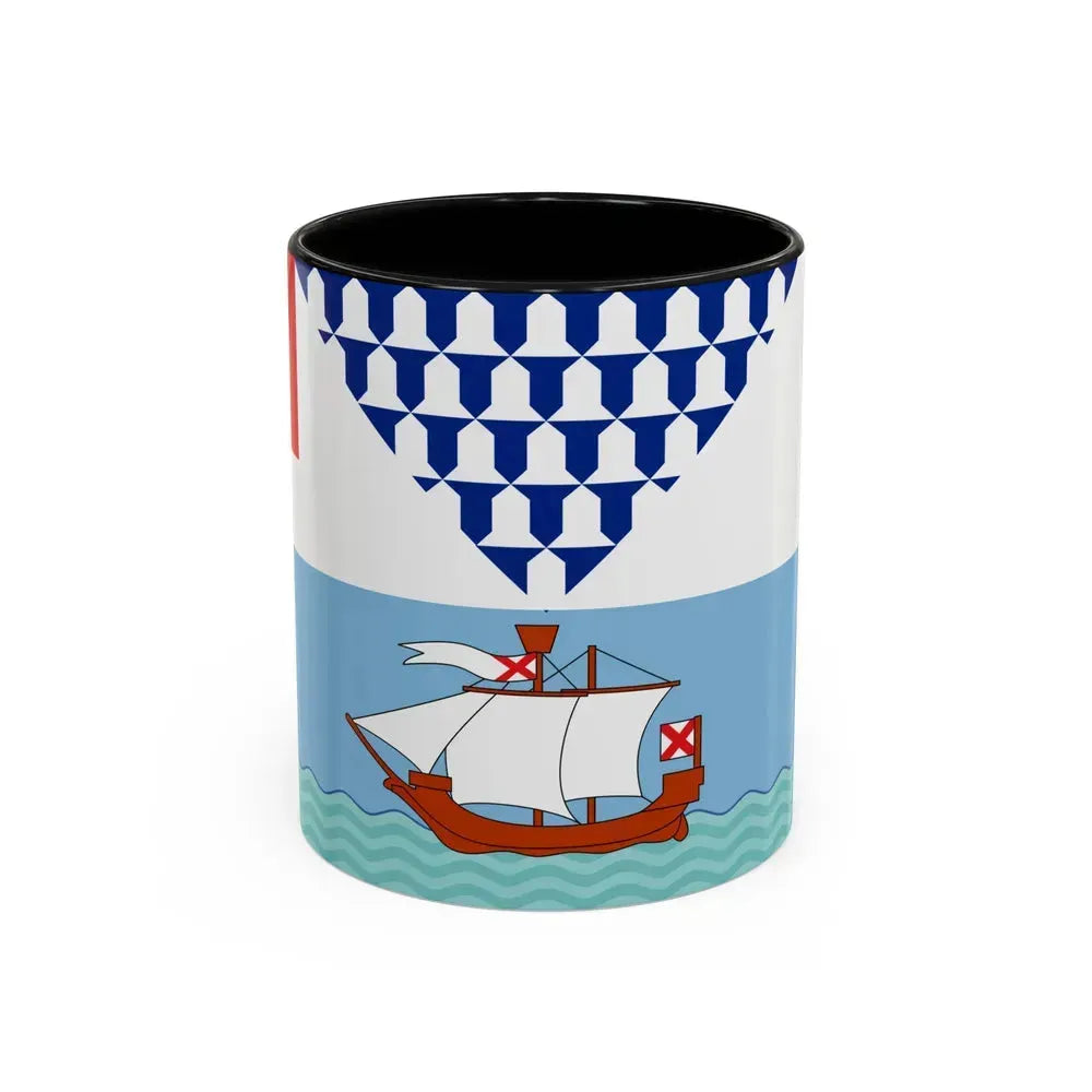 Flag of Belfast Ireland - Accent Coffee Mug 11oz Black - Go Mug Yourself