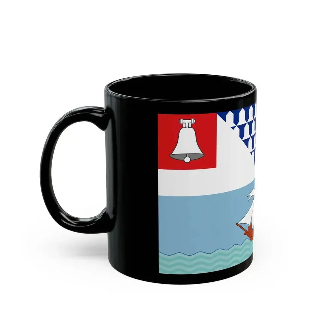 Flag of Belfast Ireland - Black Coffee Mug - Go Mug Yourself