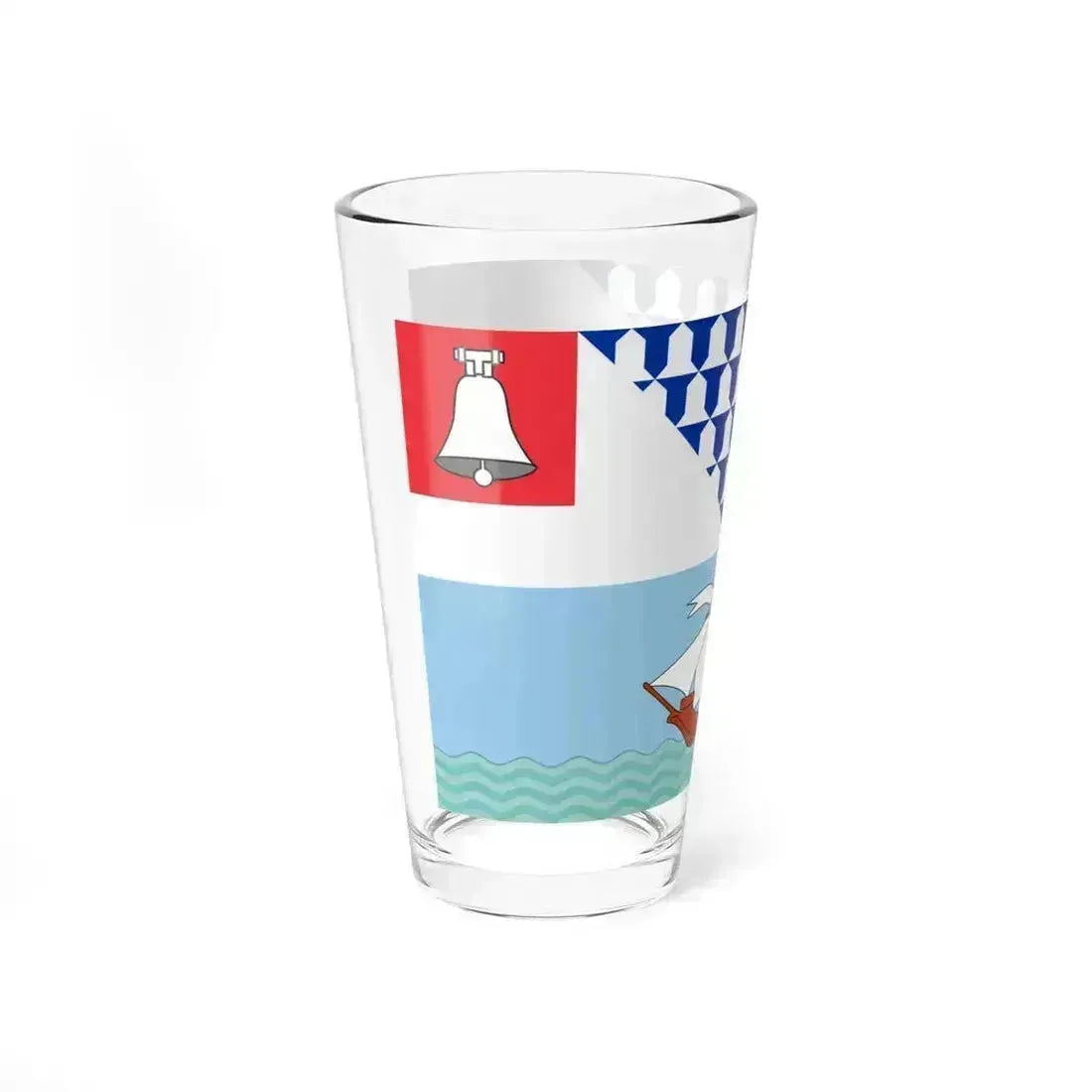 Flag of Belfast (Ireland) Pint Glass 16oz - Go Mug Yourself