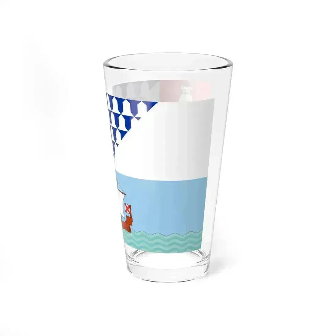 Flag of Belfast (Ireland) Pint Glass 16oz - Go Mug Yourself