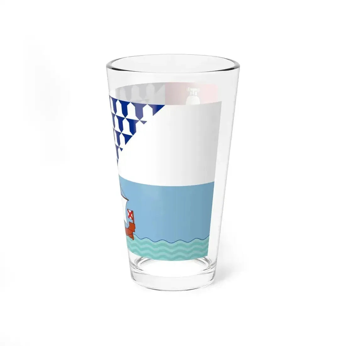 Flag of Belfast Ireland - Pint Glass 16oz - Go Mug Yourself