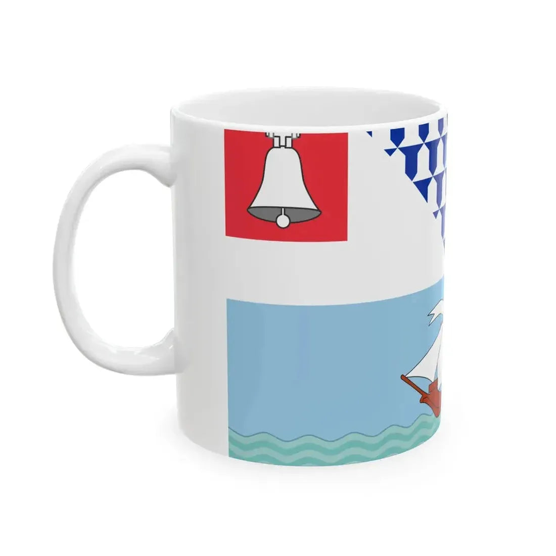 Flag of Belfast (Ireland) White Coffee Mug - Go Mug Yourself