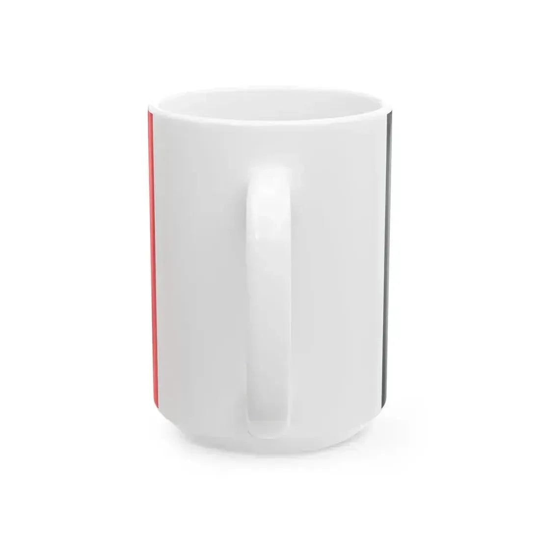 Flag of Belgium civil (Belgium) White Coffee Mug - Go Mug Yourself