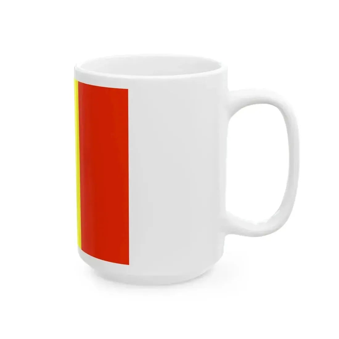 Flag of Belgium WFB 2000 (Belgium) White Coffee Mug - Go Mug Yourself