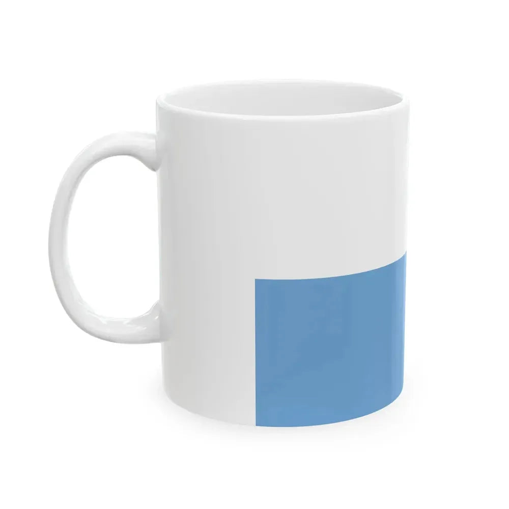 Flag of Belgrano 1812 (Argentina) White Coffee Mug - Go Mug Yourself