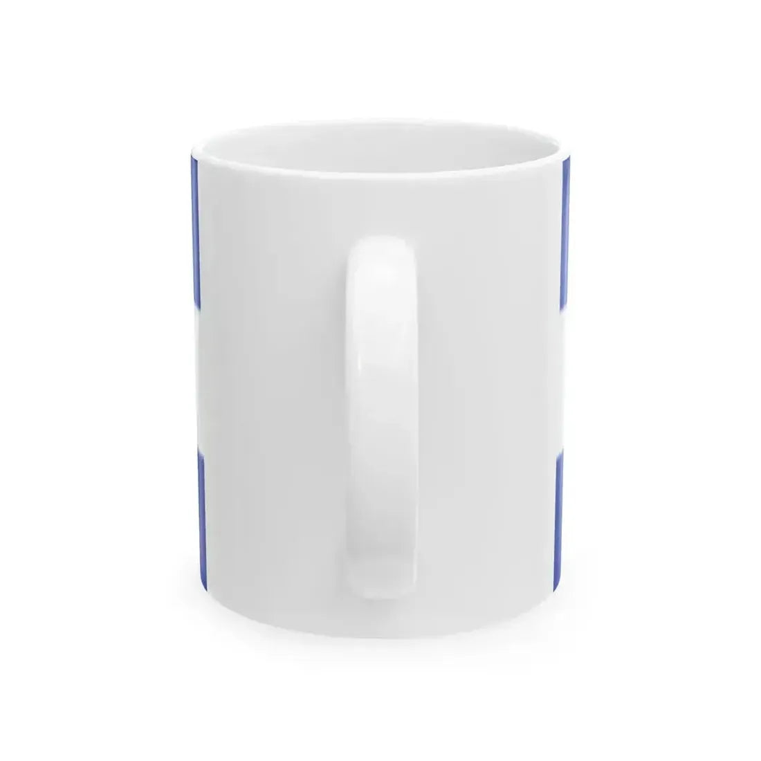 Flag of Belgrano Blue (Argentina) White Coffee Mug - Go Mug Yourself