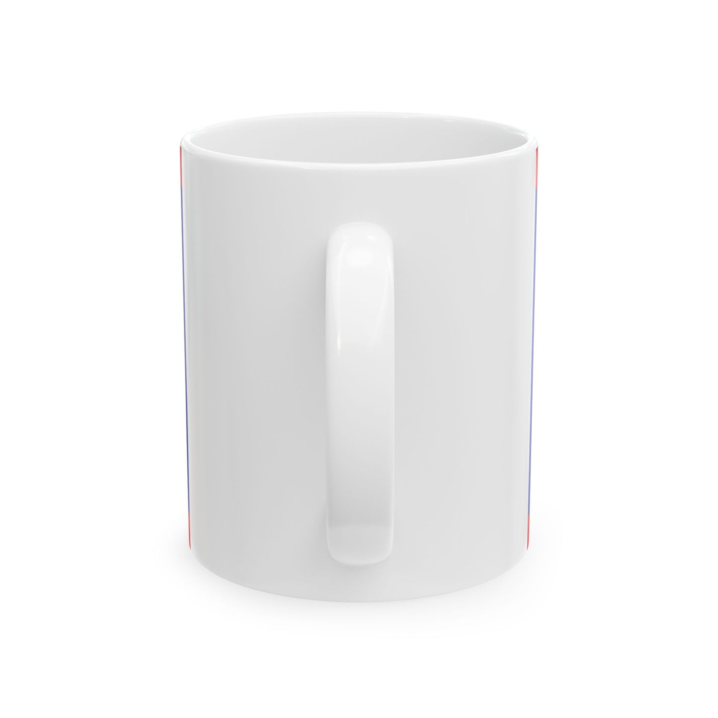 Flag of Belize 3-2 (Belize) White Coffee Mug-Go Mug Yourself