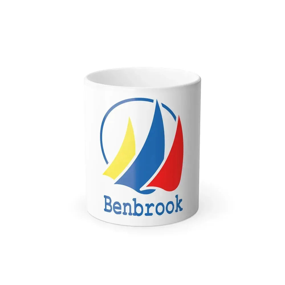 Flag of Benbrook, Texas - Color Changing Coffee Mug 11oz - Go Mug Yourself