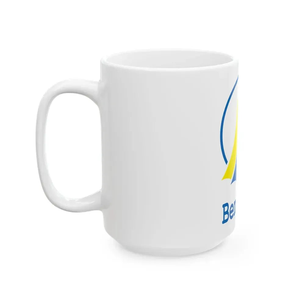 Flag of Benbrook Texas (United States) White Coffee Mug - Go Mug Yourself