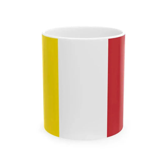 Flag of Benevento (Italy) White Coffee Mug 11oz - Go Mug Yourself