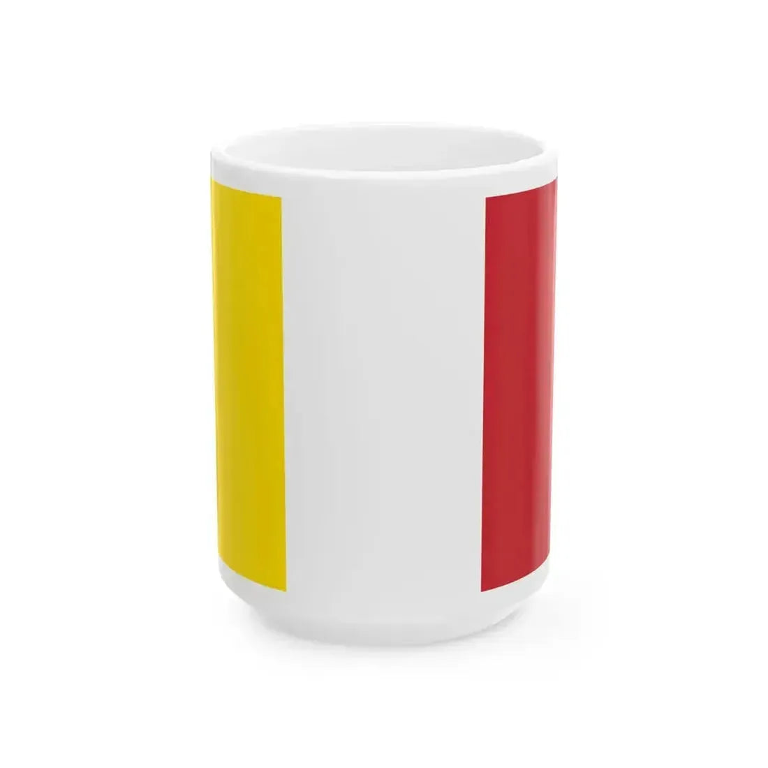 Flag of Benevento (Italy) White Coffee Mug 15oz - Go Mug Yourself