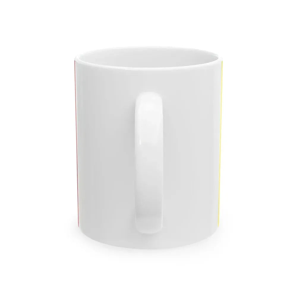 Flag of Benevento (Italy) White Coffee Mug - Go Mug Yourself
