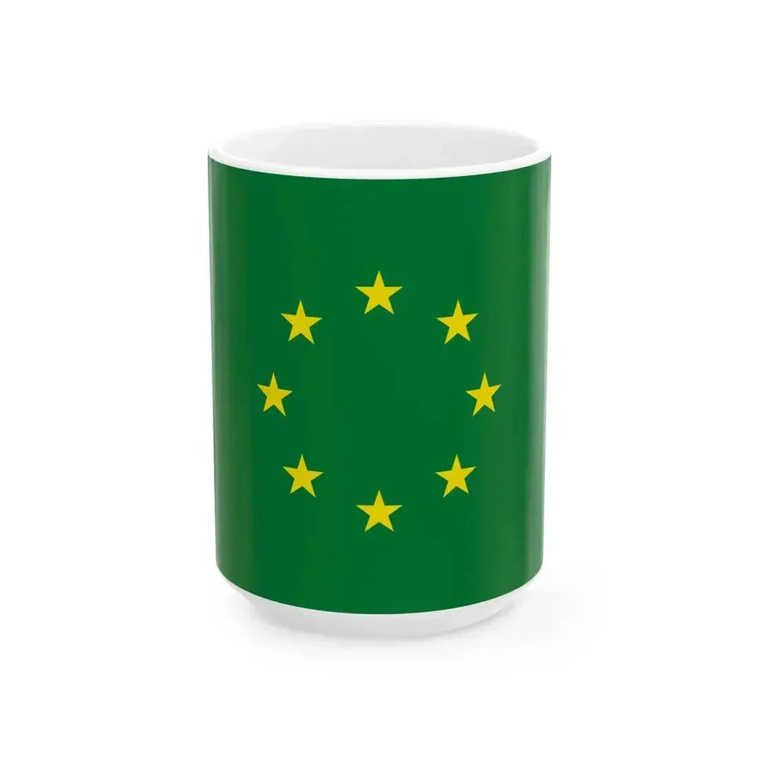 Flag of Beni Department Bolivia (Bolivia) White Coffee Mug 15oz - Go Mug Yourself