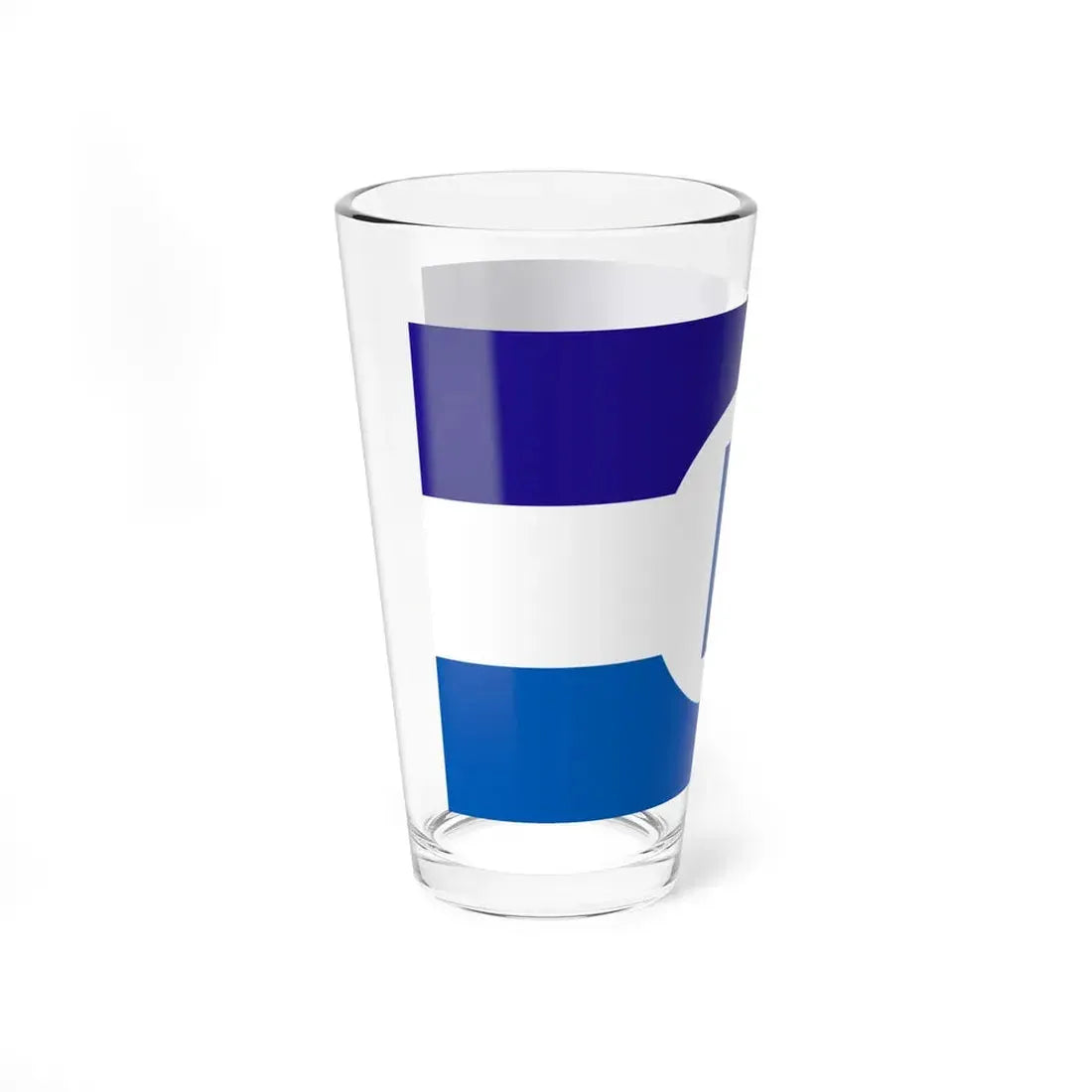 Flag of Bensenville Illinois (United States) Pint Glass 16oz - Go Mug Yourself