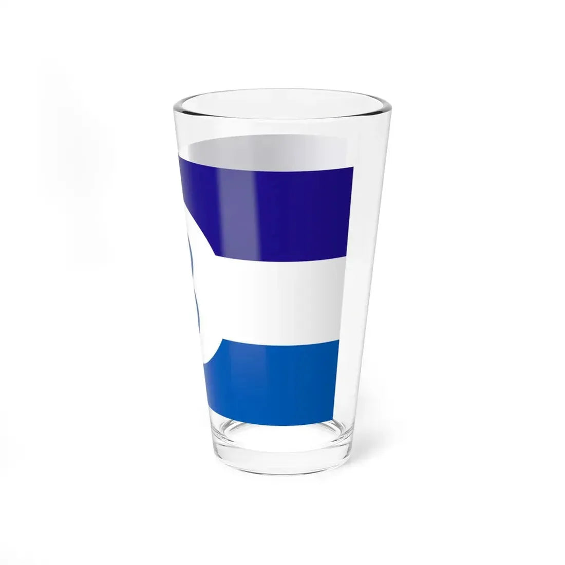 Flag of Bensenville Illinois (United States) Pint Glass 16oz - Go Mug Yourself