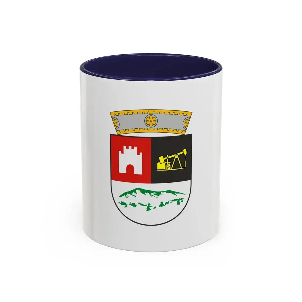 Flag of Berat Albania - Accent Coffee Mug 11oz Navy - Go Mug Yourself