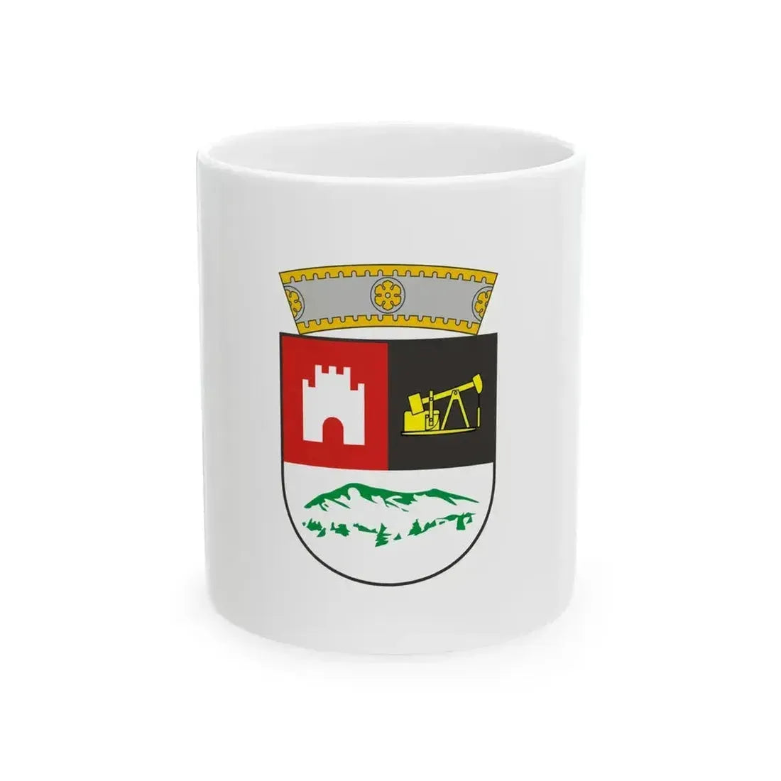 Flag of Berat (Albania) White Coffee Mug 11oz - Go Mug Yourself