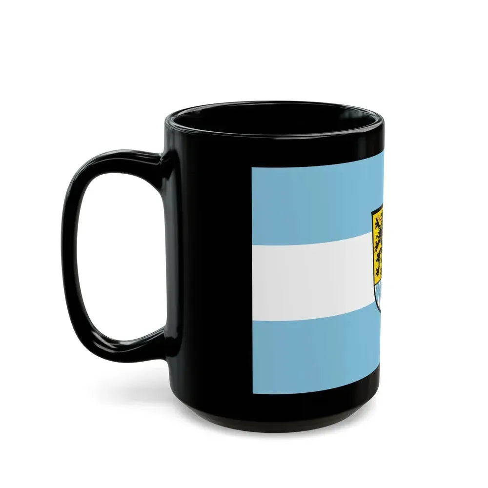 Flag of Berchtesgadener Land Germany - Black Coffee Mug - Go Mug Yourself