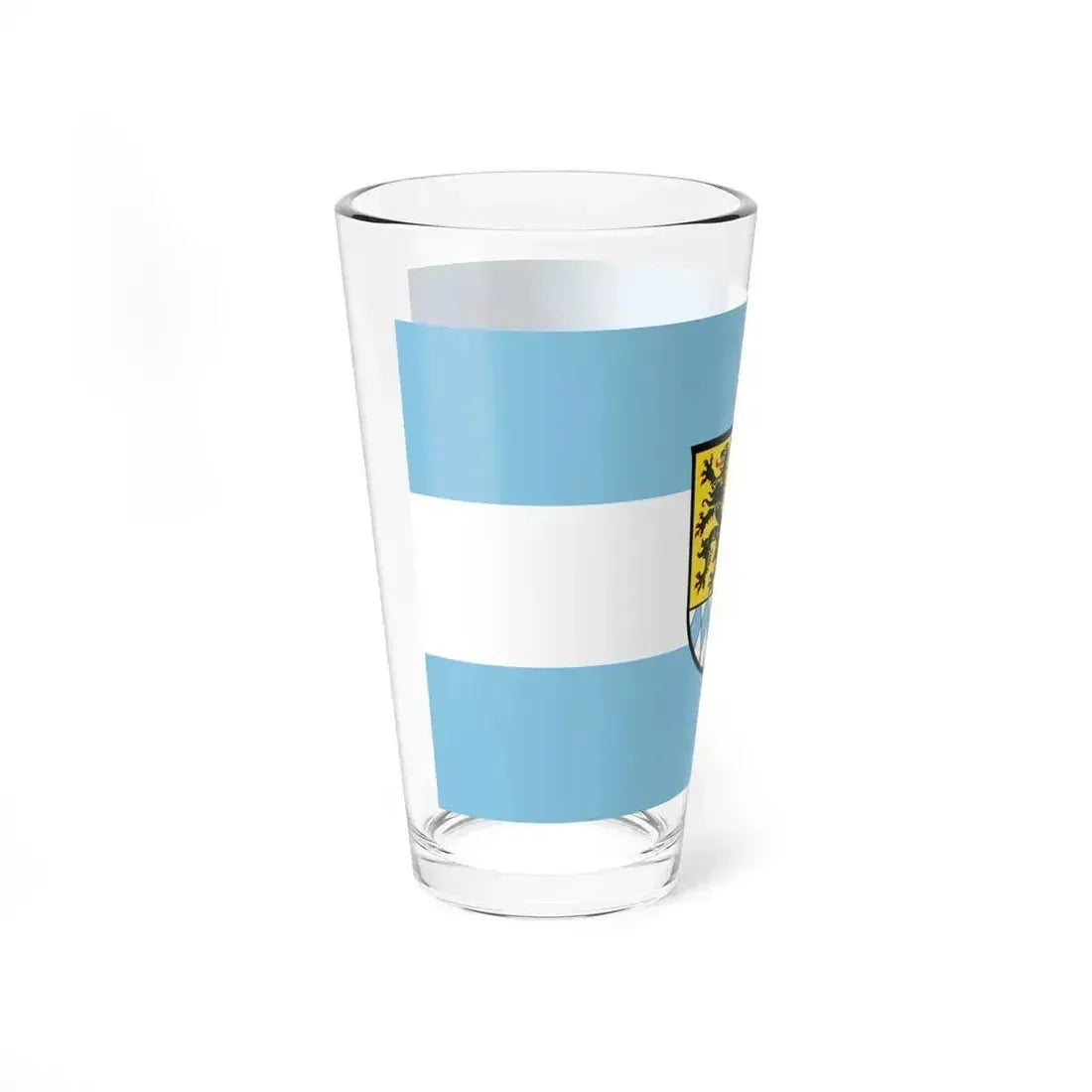 Flag of Berchtesgadener Land Germany - Pint Glass 16oz - Go Mug Yourself