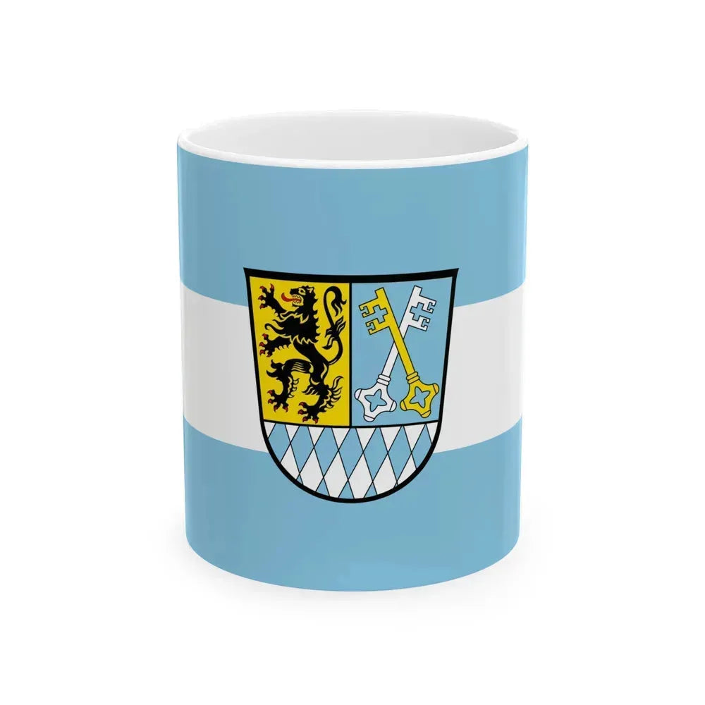 Flag of Berchtesgadener Land Germany - White Coffee Mug 11oz - Go Mug Yourself