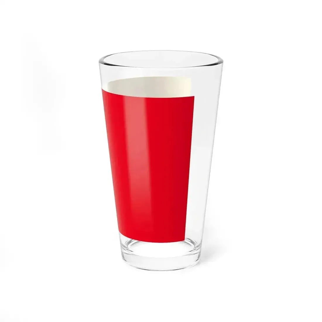 Flag of Bergamo Italy - Pint Glass 16oz - Go Mug Yourself
