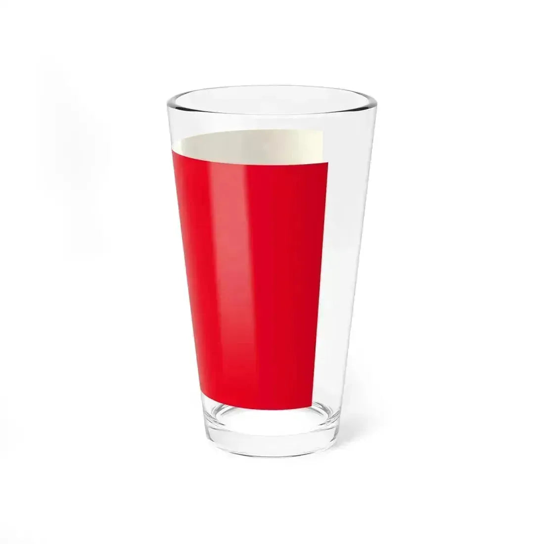 Flag of Bergamo (Italy) Pint Glass 16oz - Go Mug Yourself