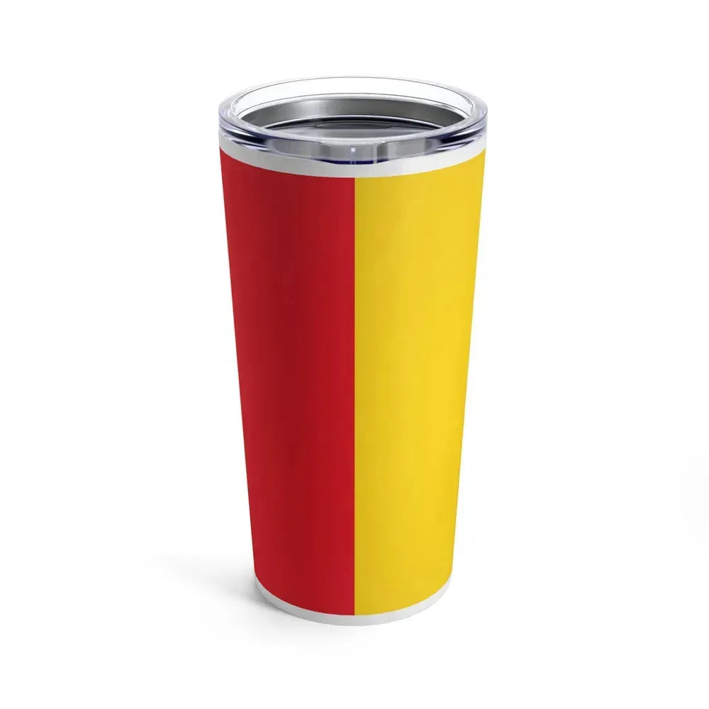 Flag of Bergamo Italy - Tumbler 20oz - Go Mug Yourself