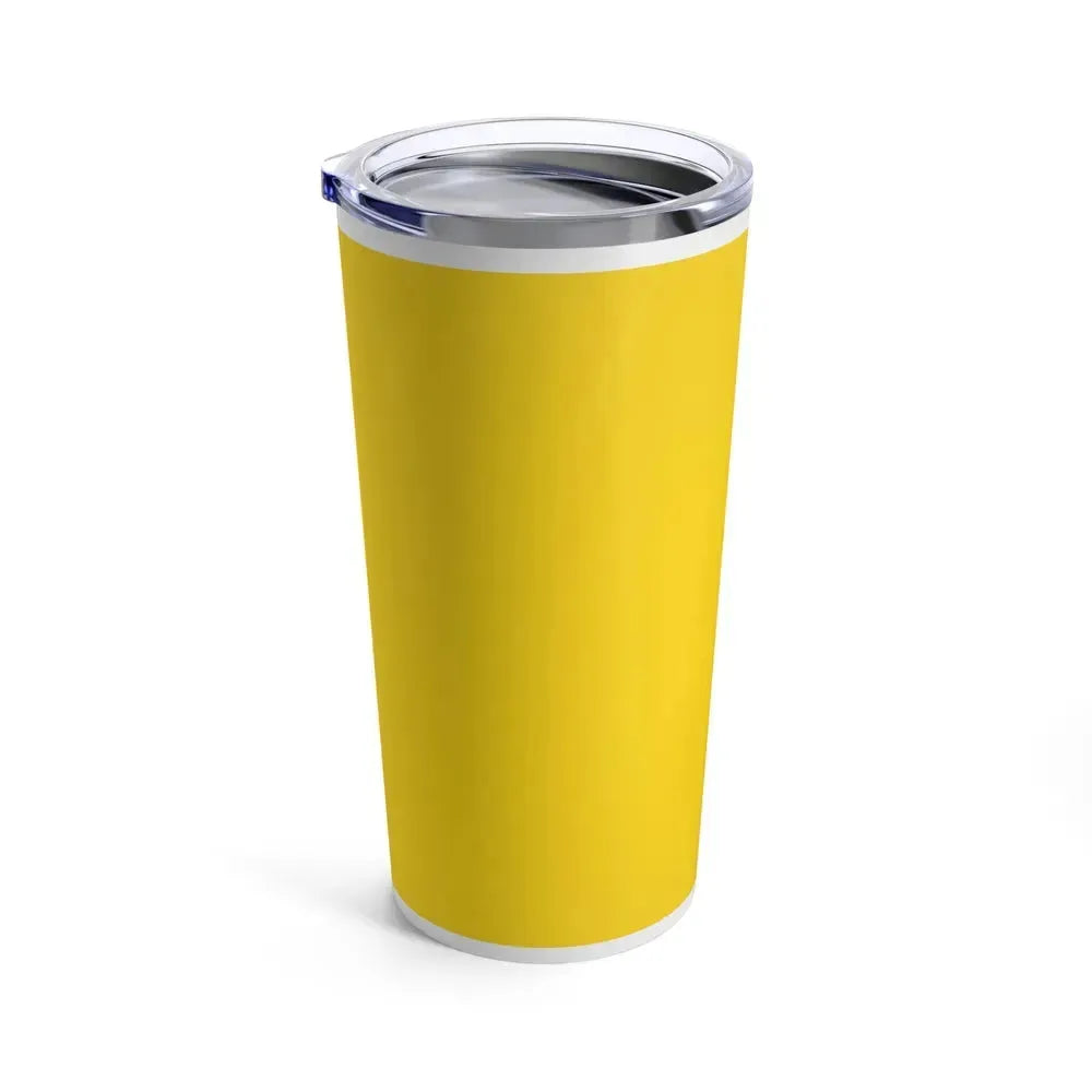 Flag of Bergamo Italy - Tumbler 20oz - Go Mug Yourself
