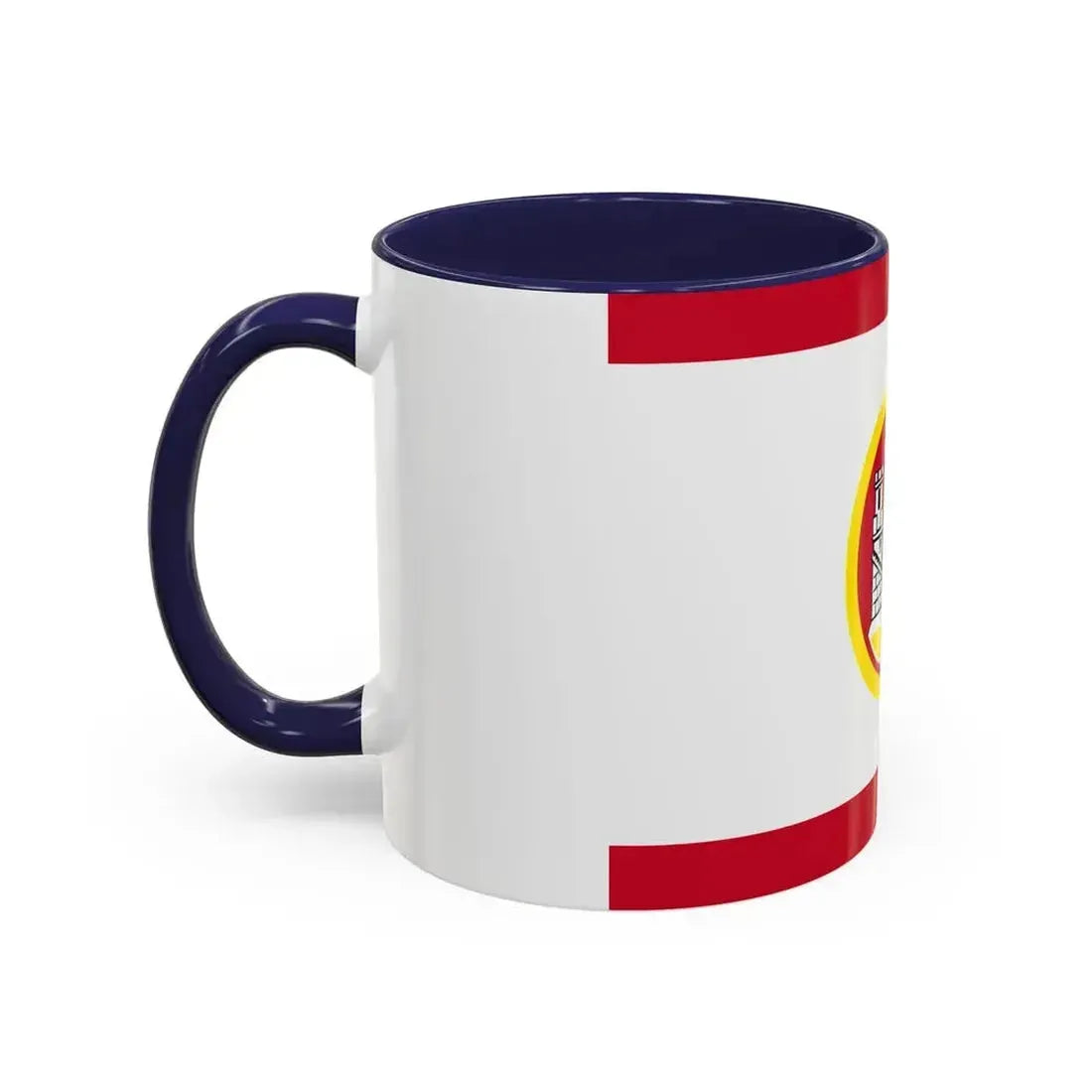 Flag of Bergen Vestland Norway - Accent Coffee Mug - Go Mug Yourself