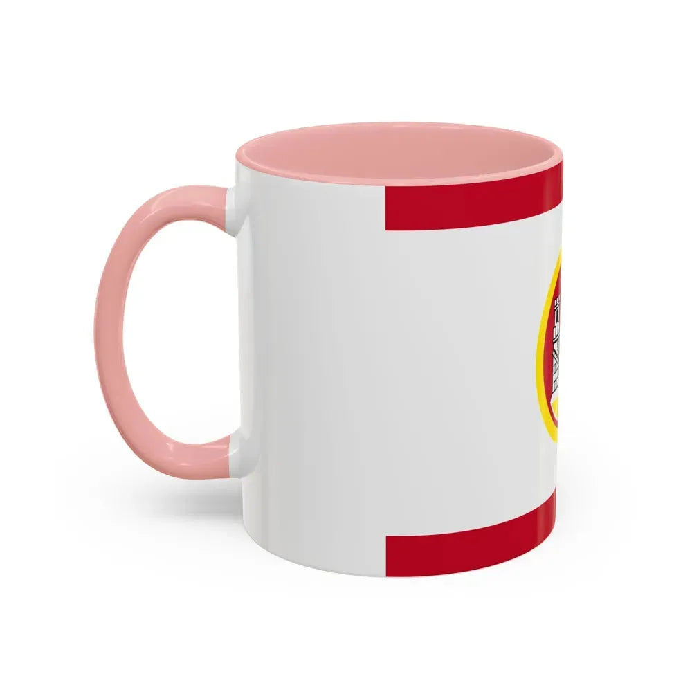 Flag of Bergen Vestland Norway - Accent Coffee Mug - Go Mug Yourself