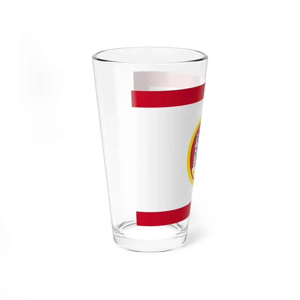 Flag of Bergen Vestland Norway - Pint Glass 16oz - Go Mug Yourself